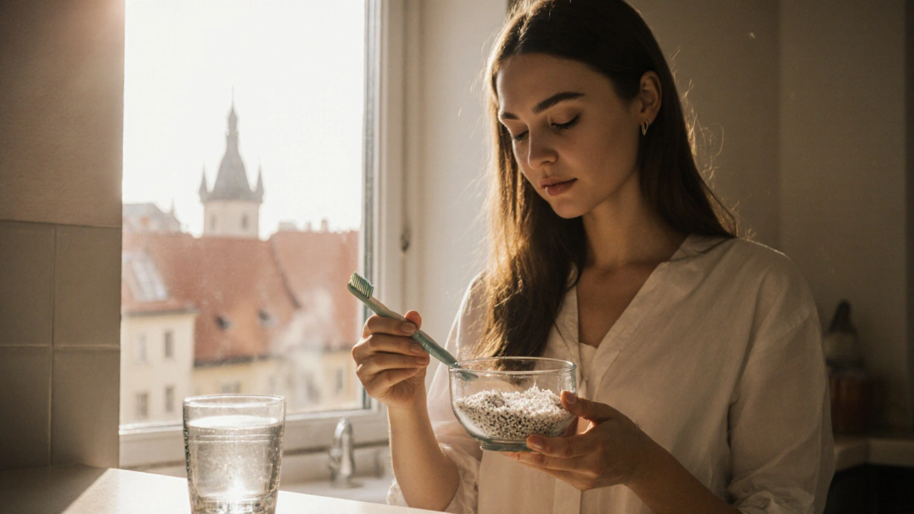 Jak bezpečně vybělit zuby solí - praktický návod a tipy