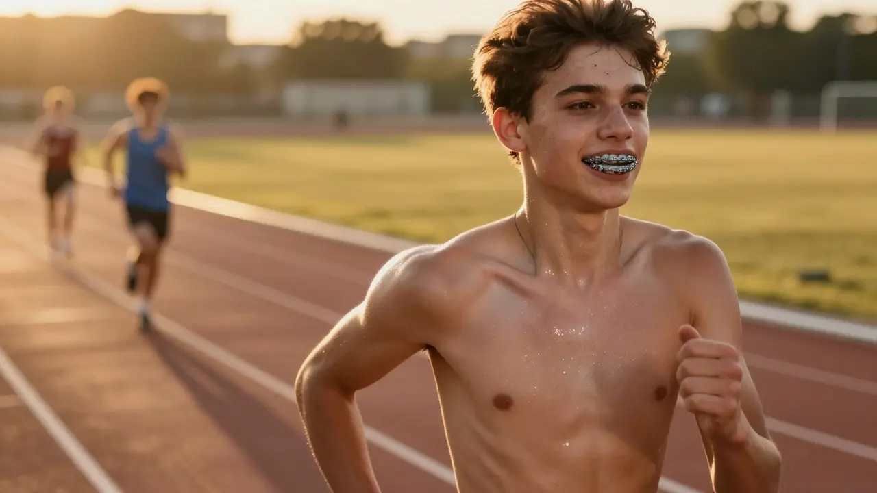 Rovnátka a sport: Co je třeba vzít v úvahu při nošení ortodontického zařízení