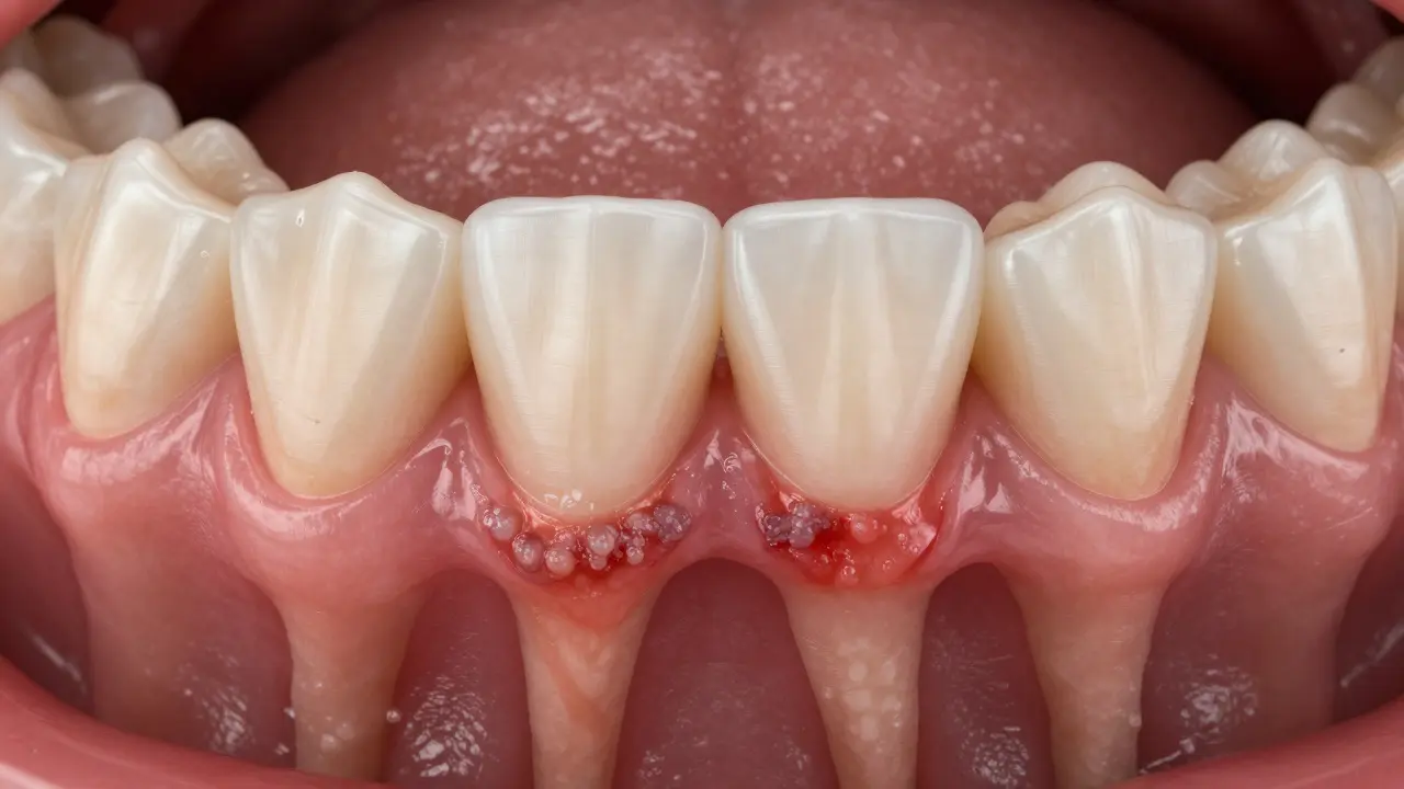 Zubní kámen pod dásní: co to je a jak ho efektivně léčit