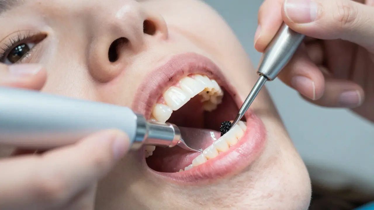 Důsledky návštěvy zubaře kvůli černému zubnímu kameni: Co se stane, když ho necháte být?