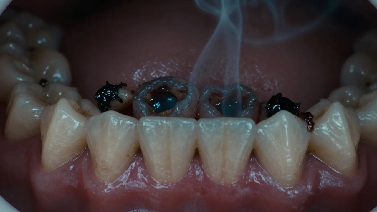 Jaký je vliv kouření na mezizubní kaz? Vědecky ověřené skutečnosti