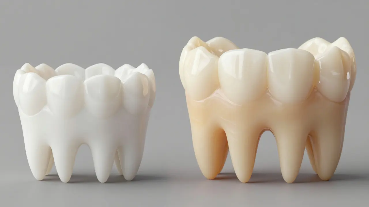 Srovnání mléčných a trvalých zubů podle velikosti