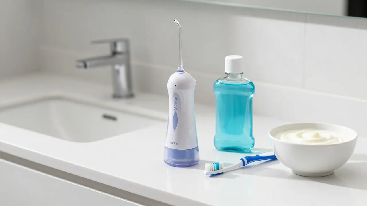 Hygienické pomůcky pro péči o rovnátka