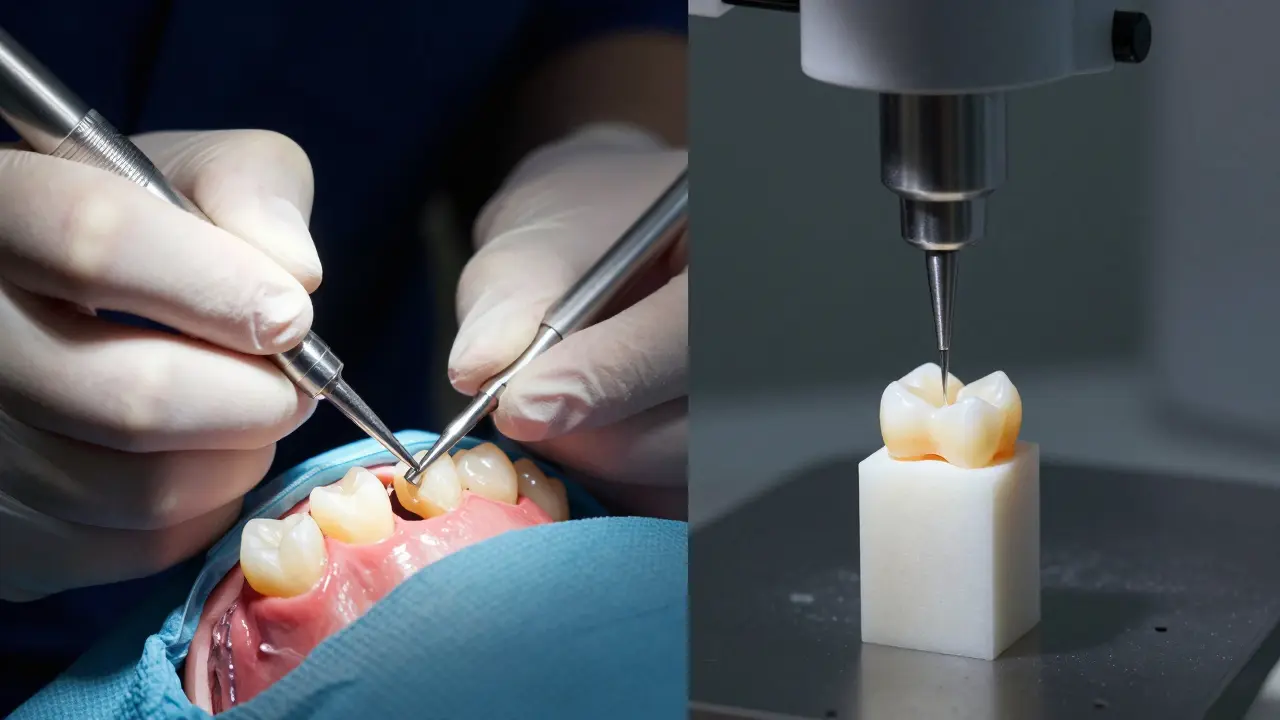 Porovnání přímé výplně a laboratorního inlayu ve zubařství