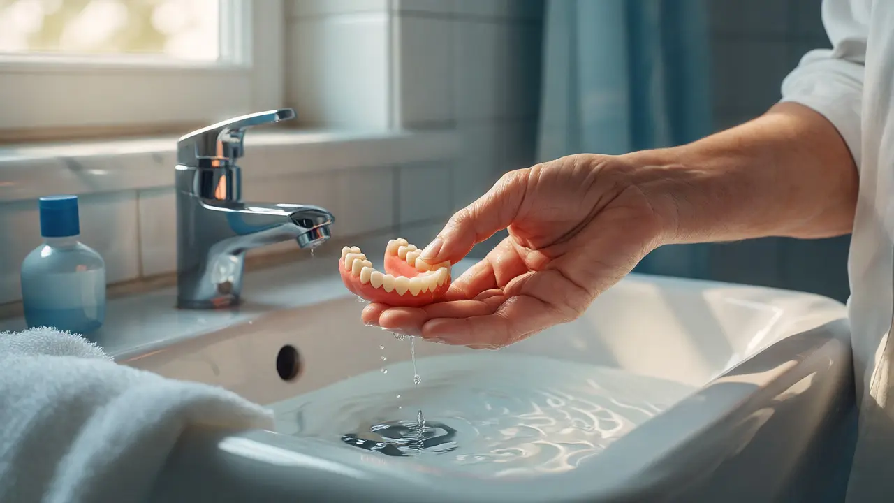 Jak nejlépe vyčistit zubní protézu: Kompletní průvodce hygienou